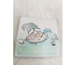 Stickdatei - Seebär Gnom 2